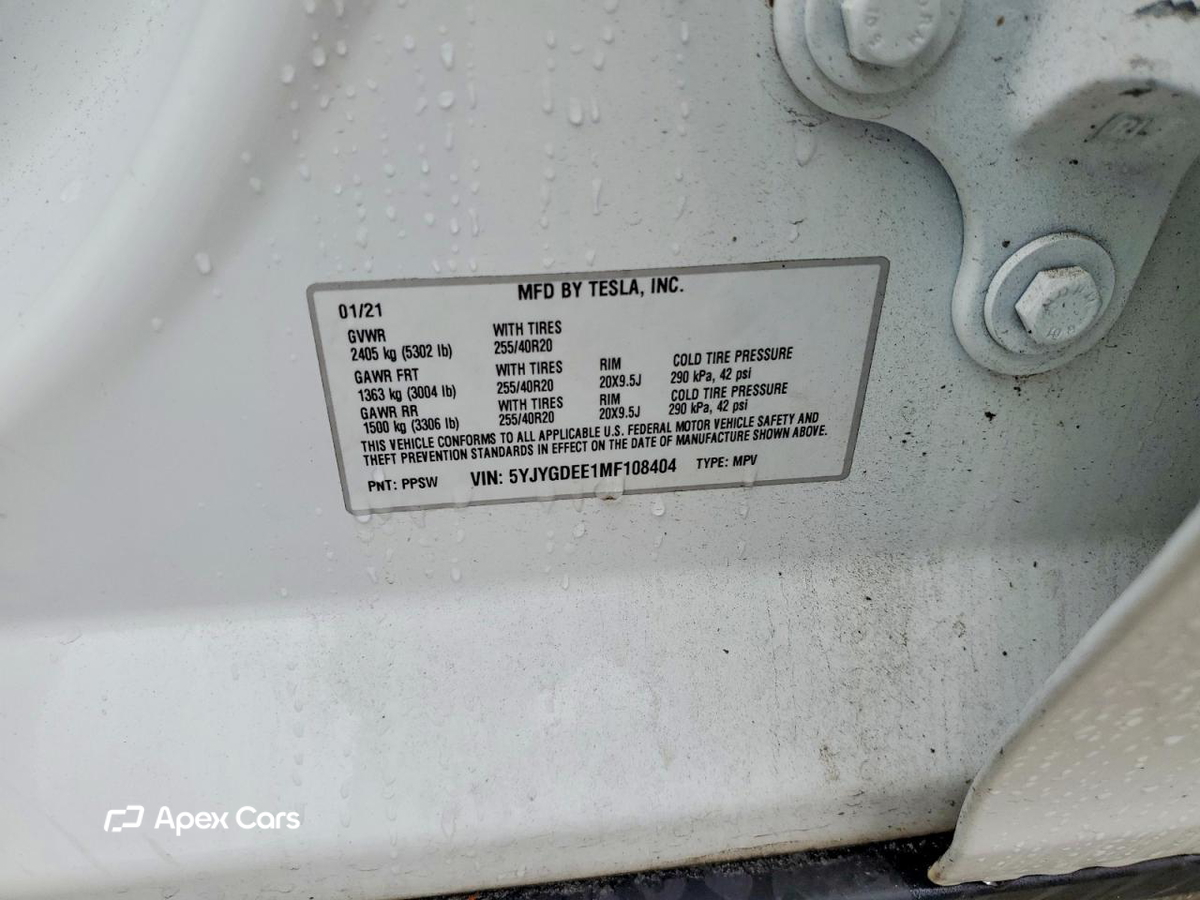 Tesla Model Y 2021