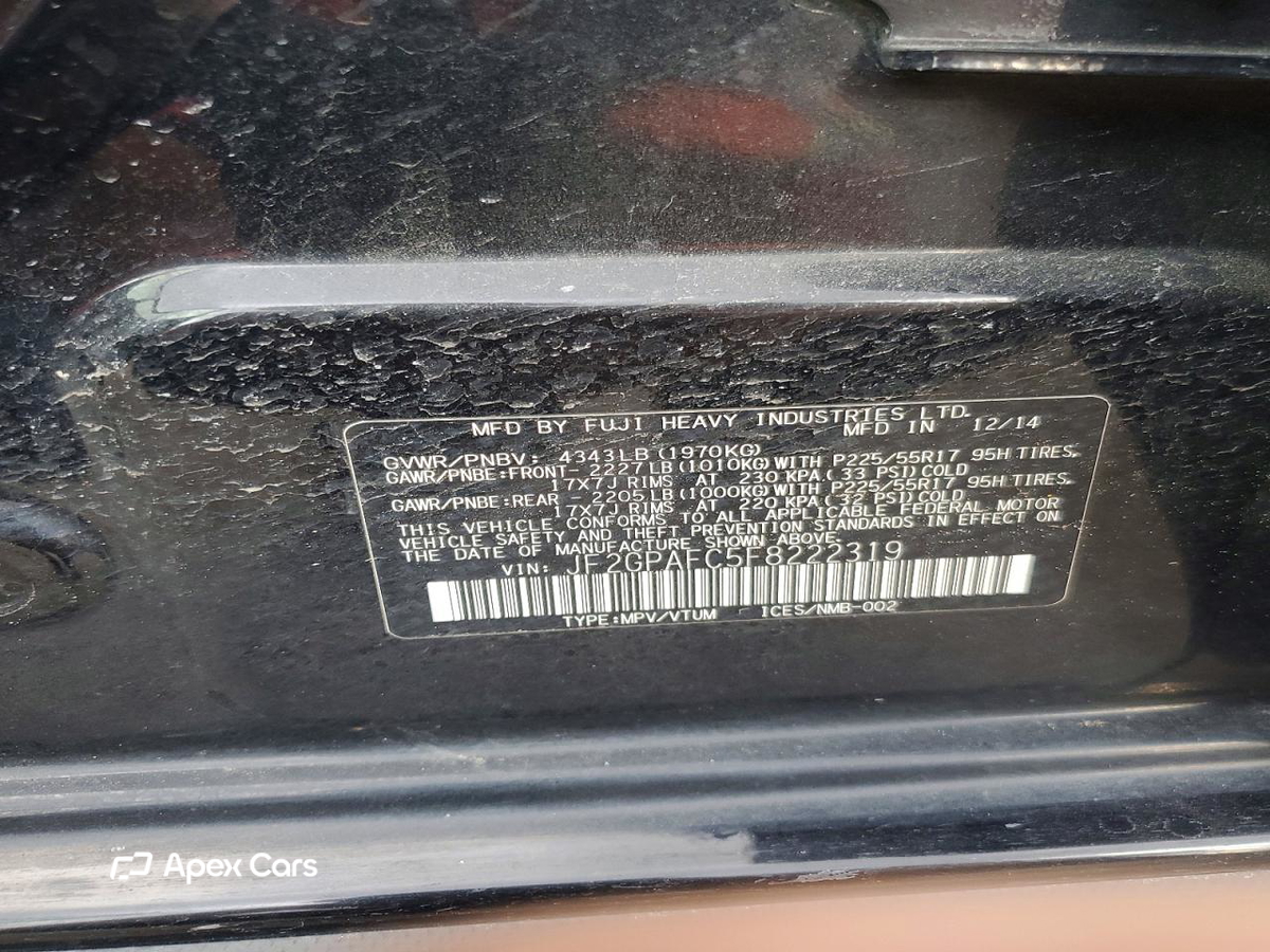 Subaru XV 2015