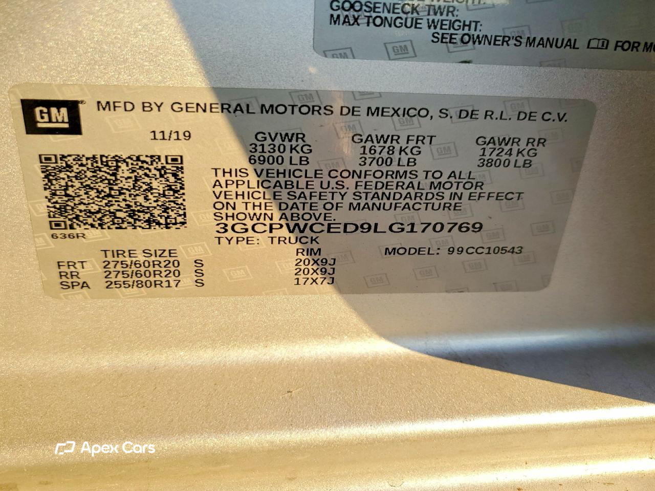 Chevrolet Silverado 2020