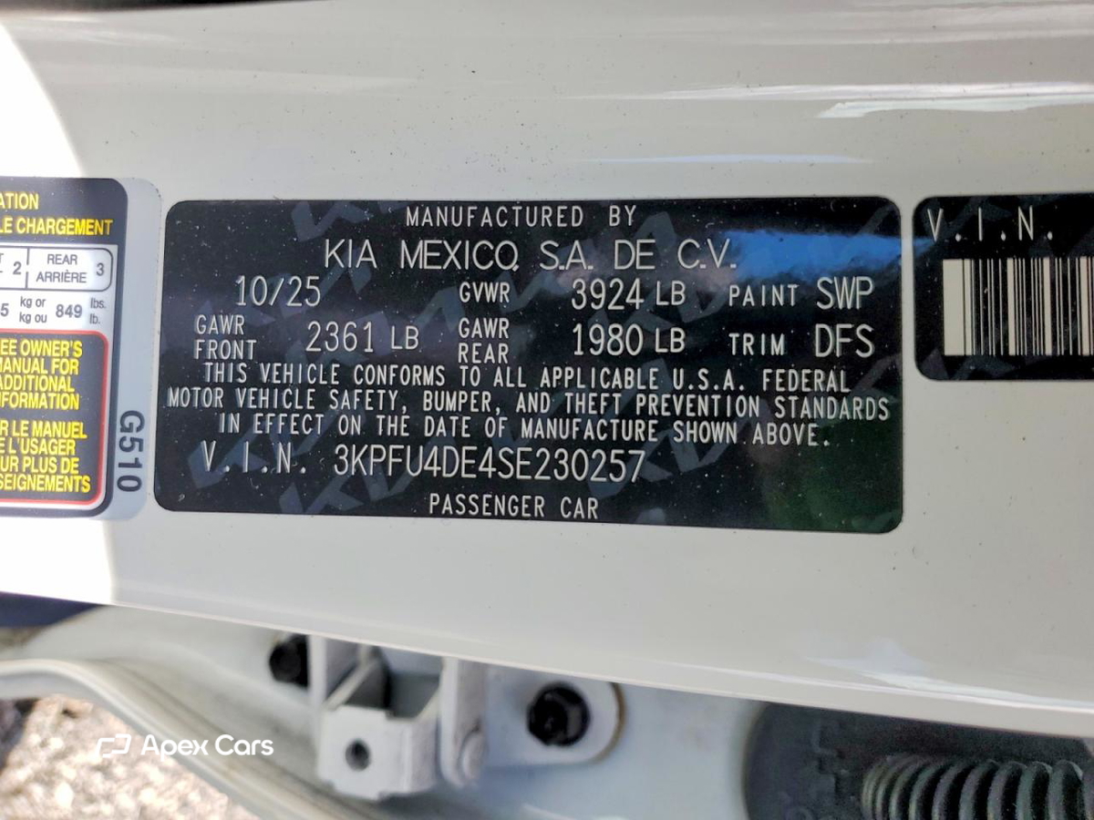 Kia K4 2025