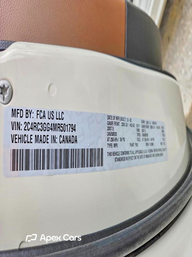 Chrysler Pacifica 2021
