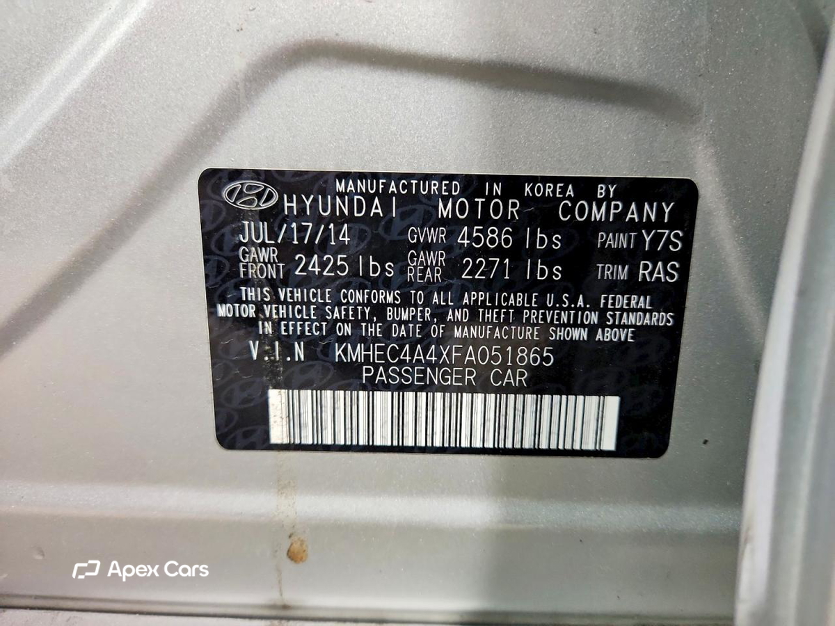 Hyundai Sonata 2015