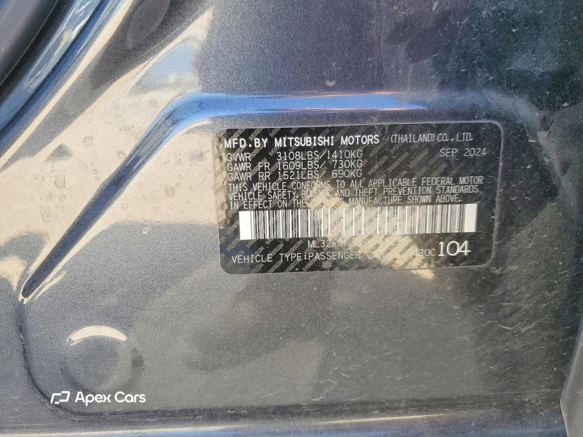 Mitsubishi Mirage 2024