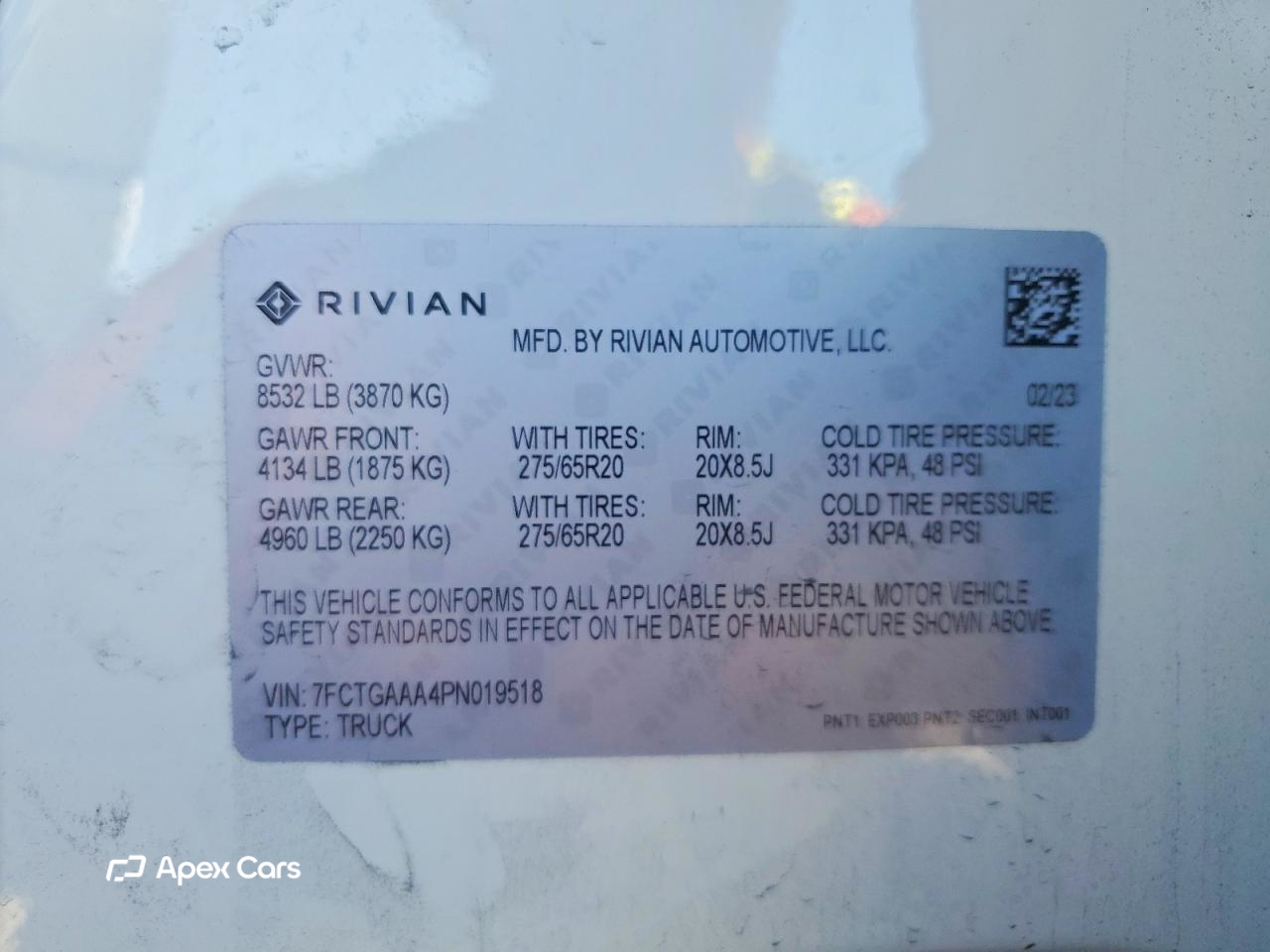 Rivian R1T 2023