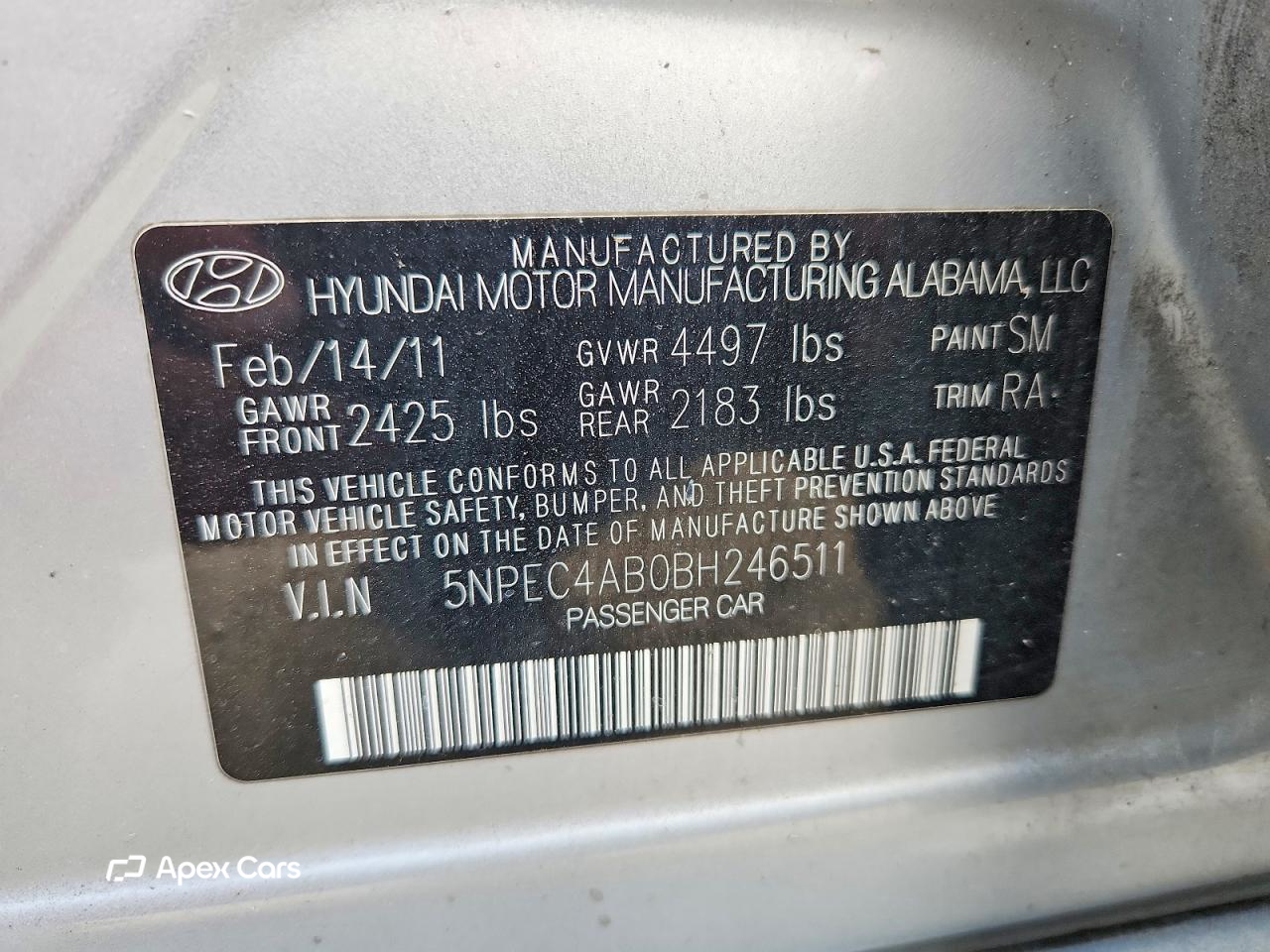 Hyundai Sonata 2011
