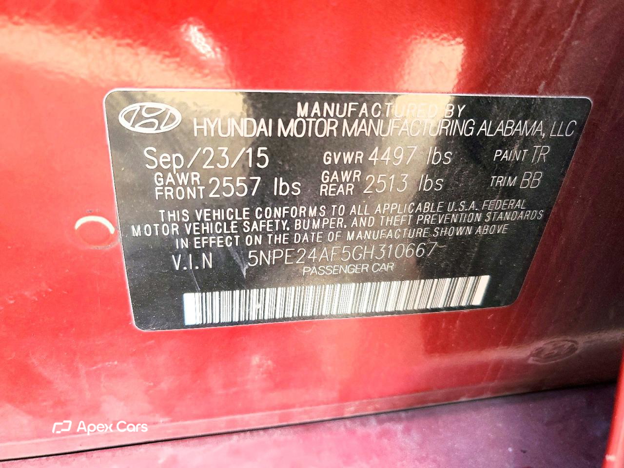 Hyundai Sonata 2016