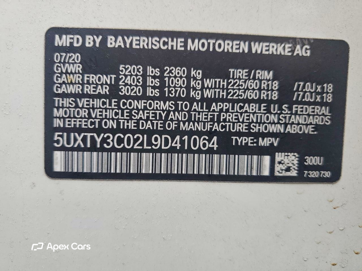 BMW X3 2020