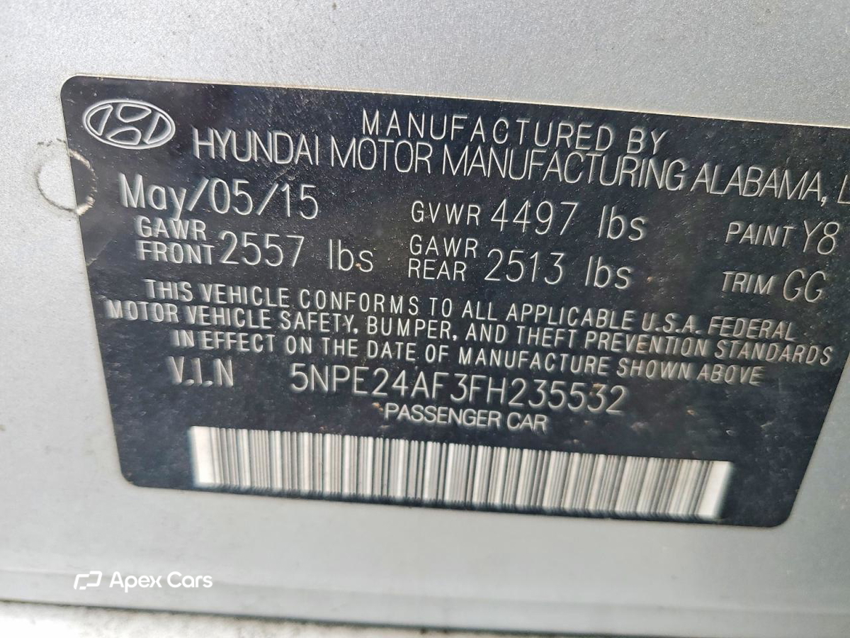 Hyundai Sonata 2015