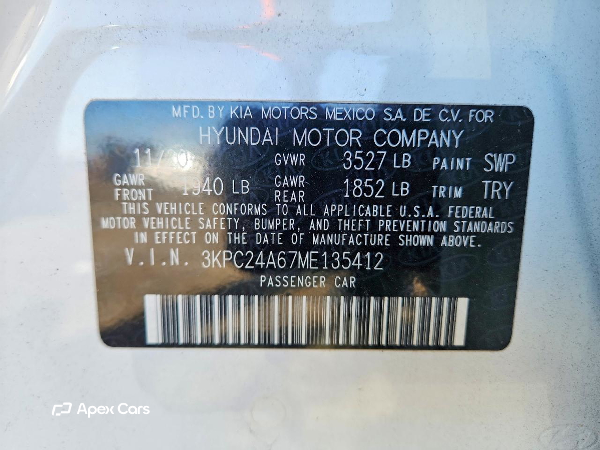 Hyundai Accent 2021