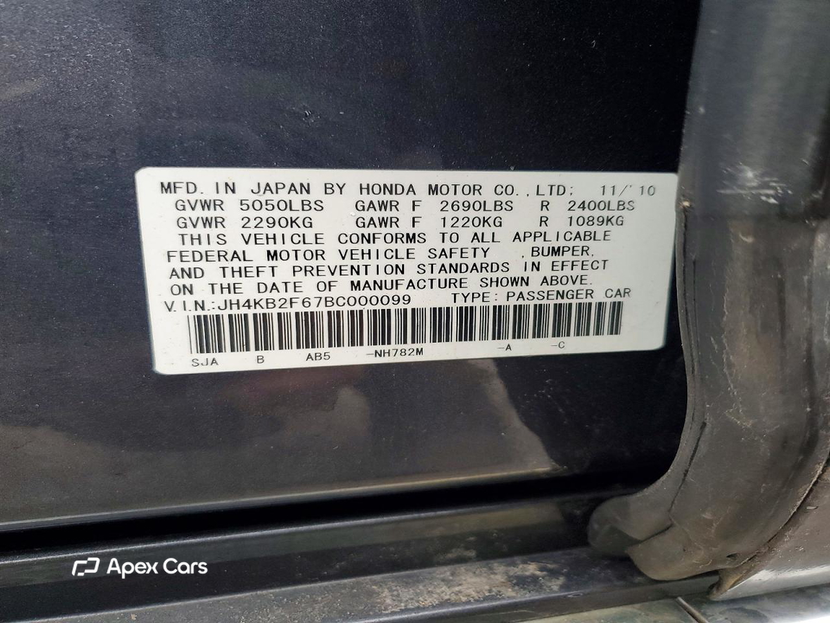 Acura RL 2011