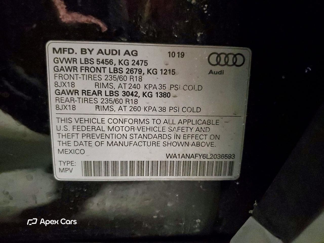 Audi Q5 2020