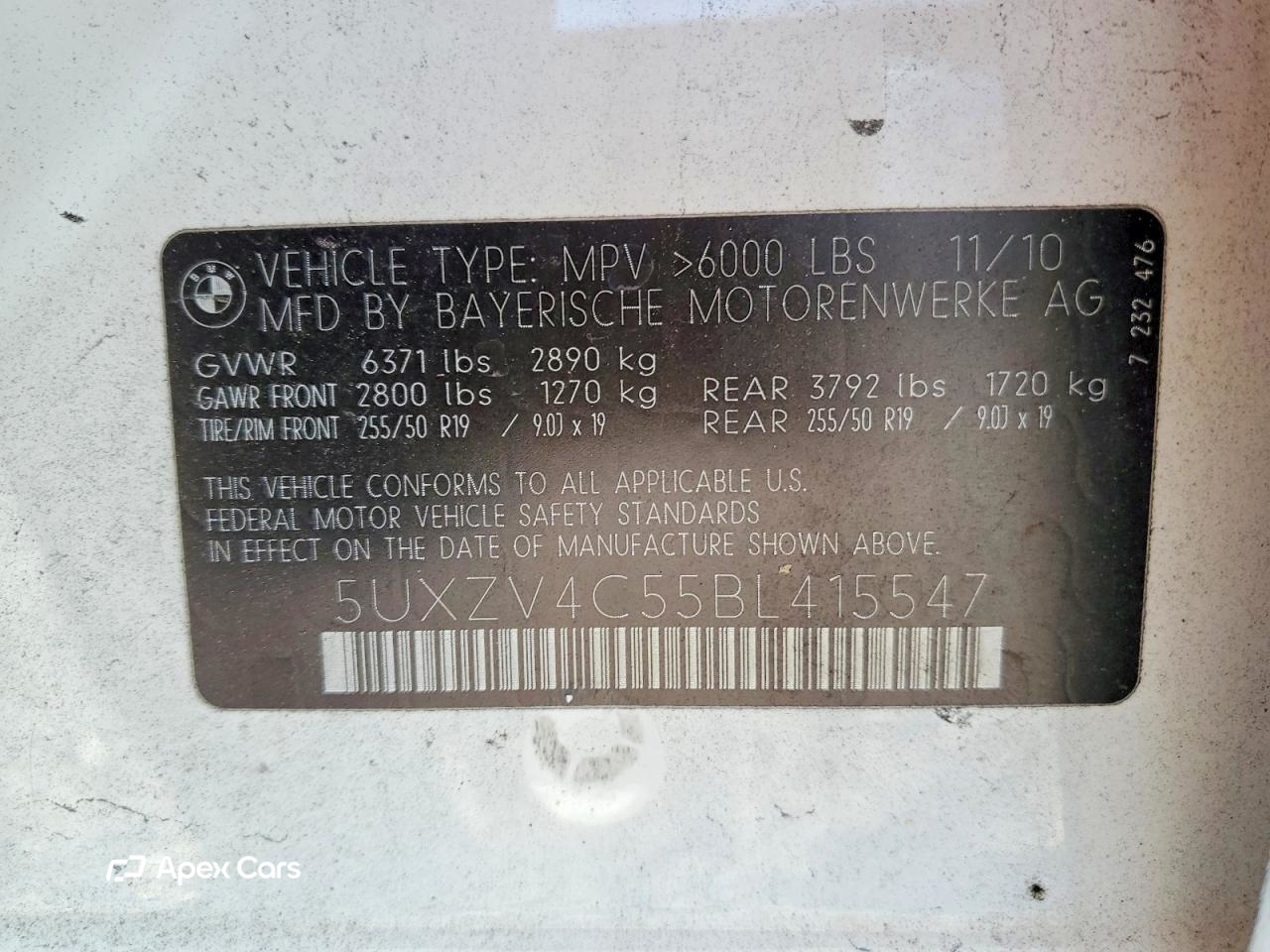 BMW X5 2011