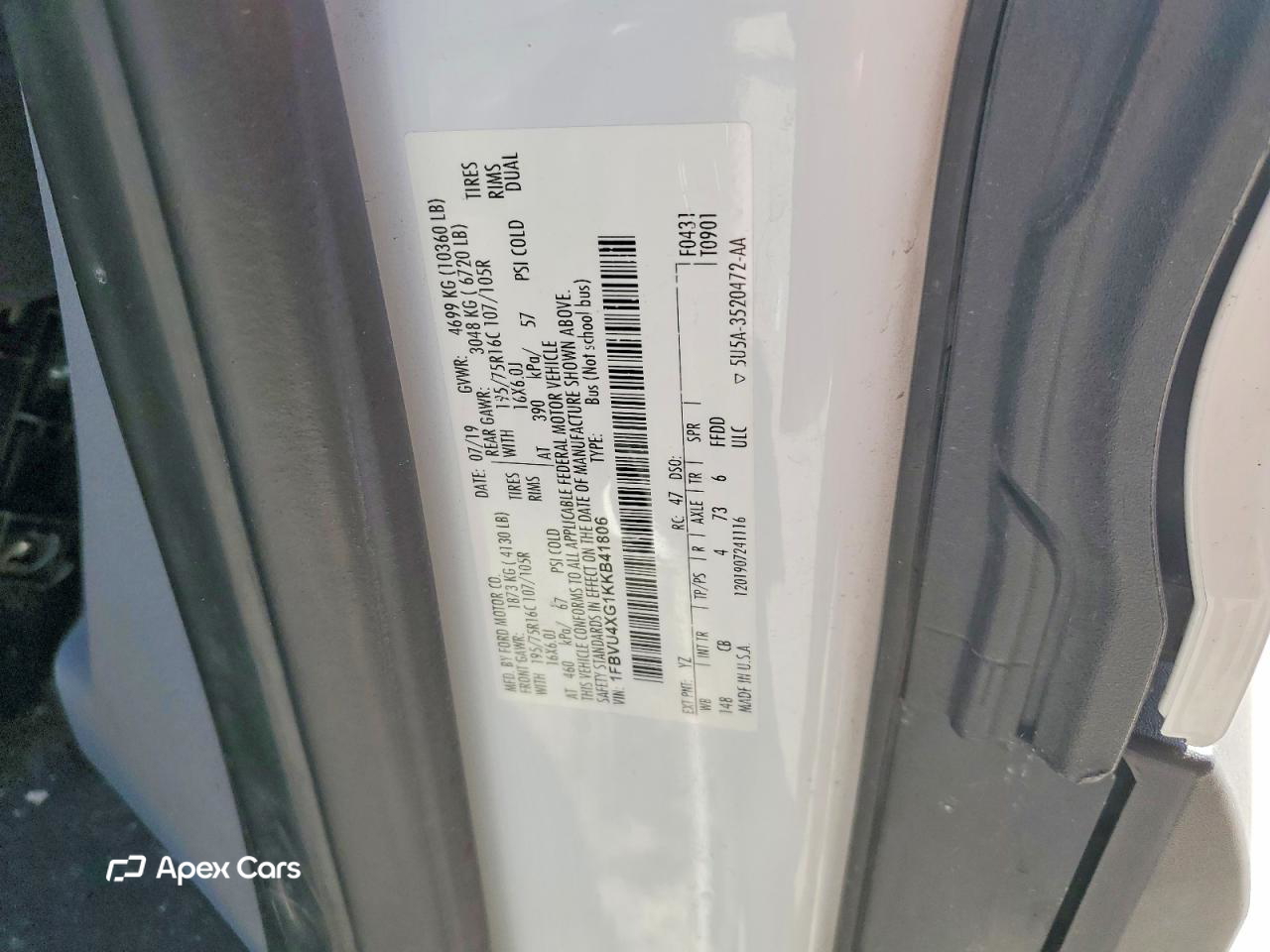 Ford Transit 2019