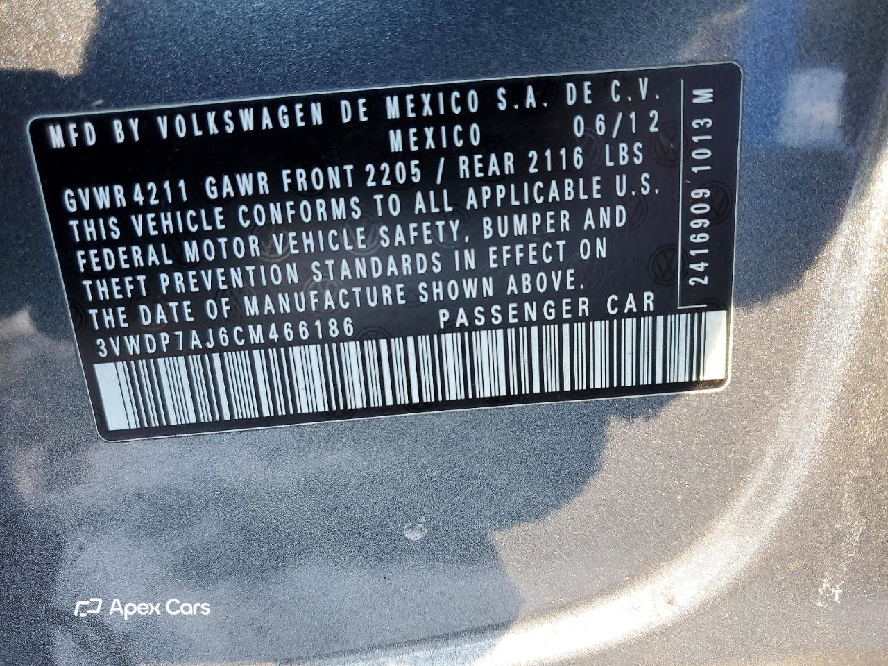 Volkswagen Jetta 2012