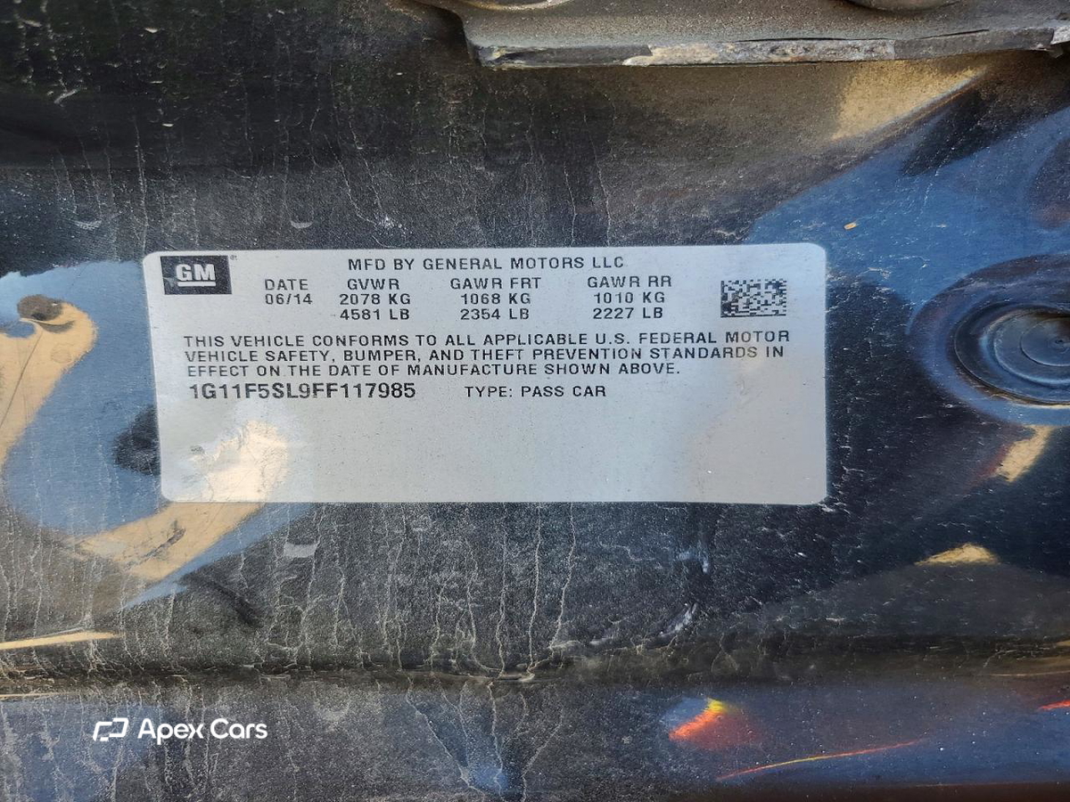 Chevrolet Malibu 2015