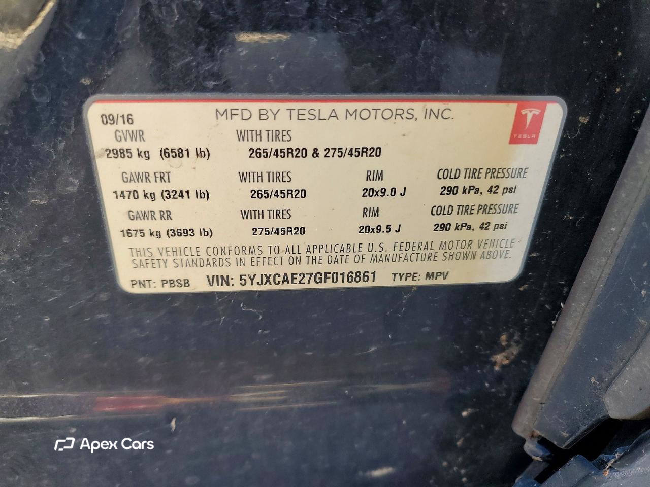 Tesla Model X 2016