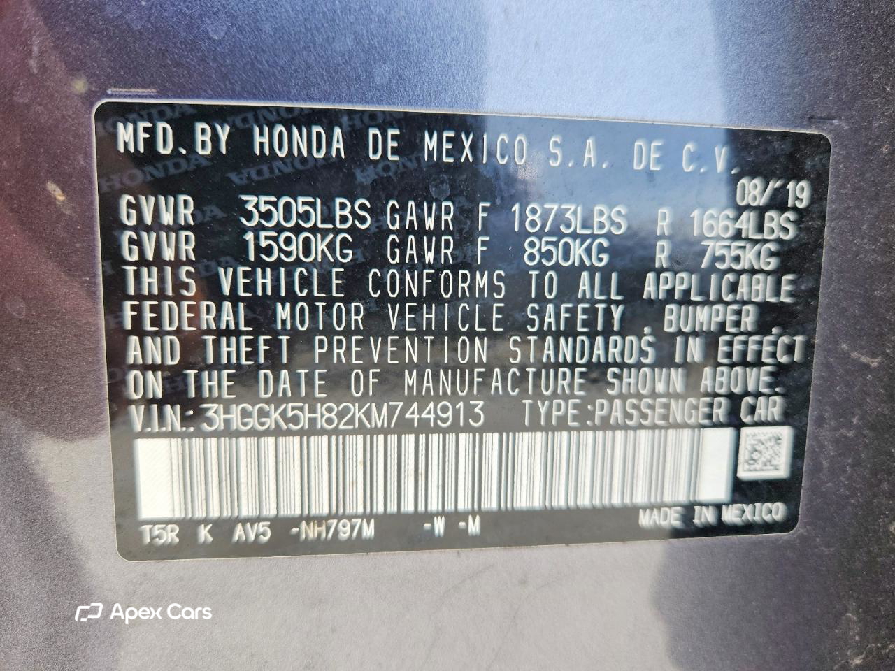 Honda Fit 2019