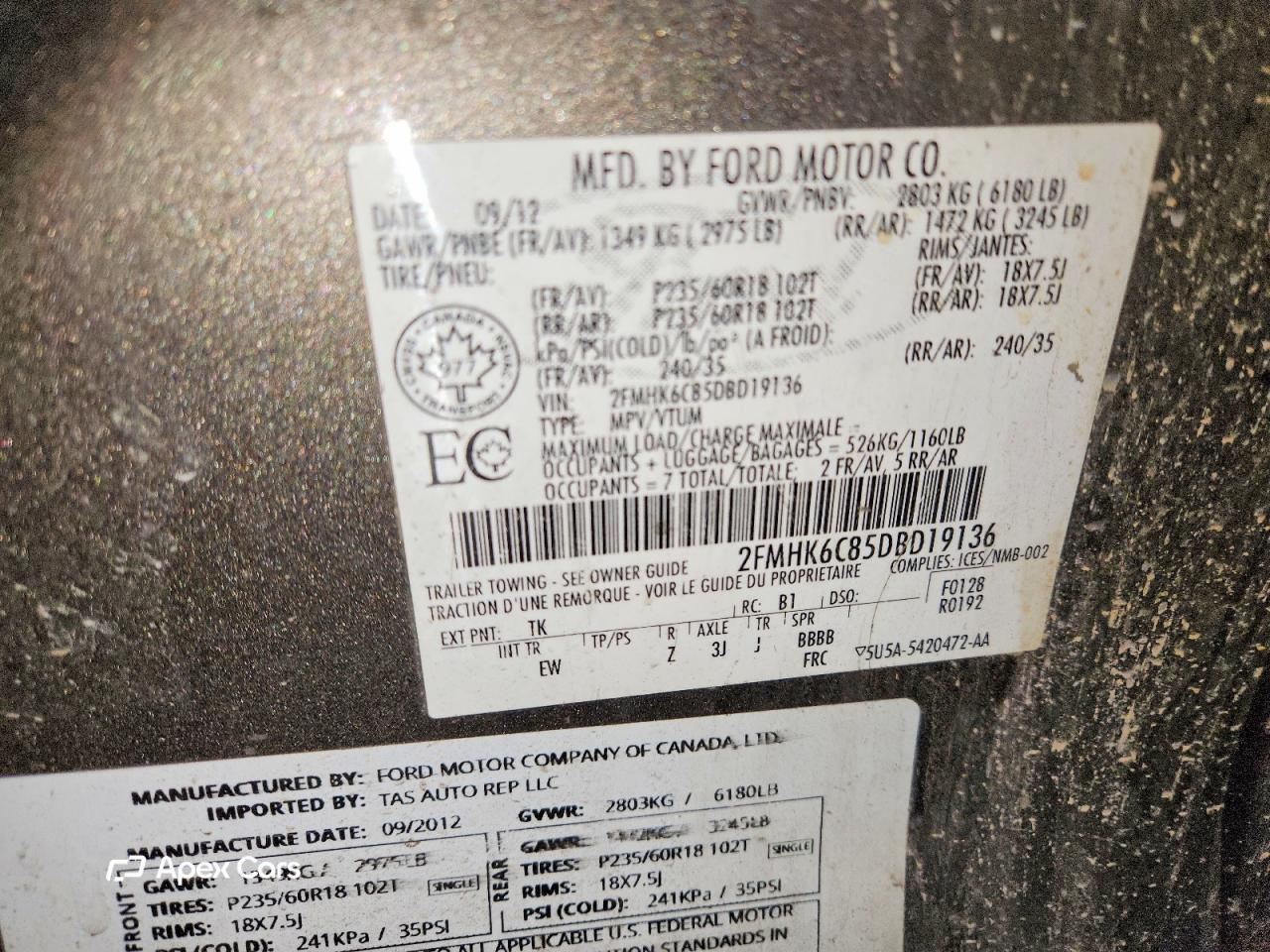 Ford Flex 2013
