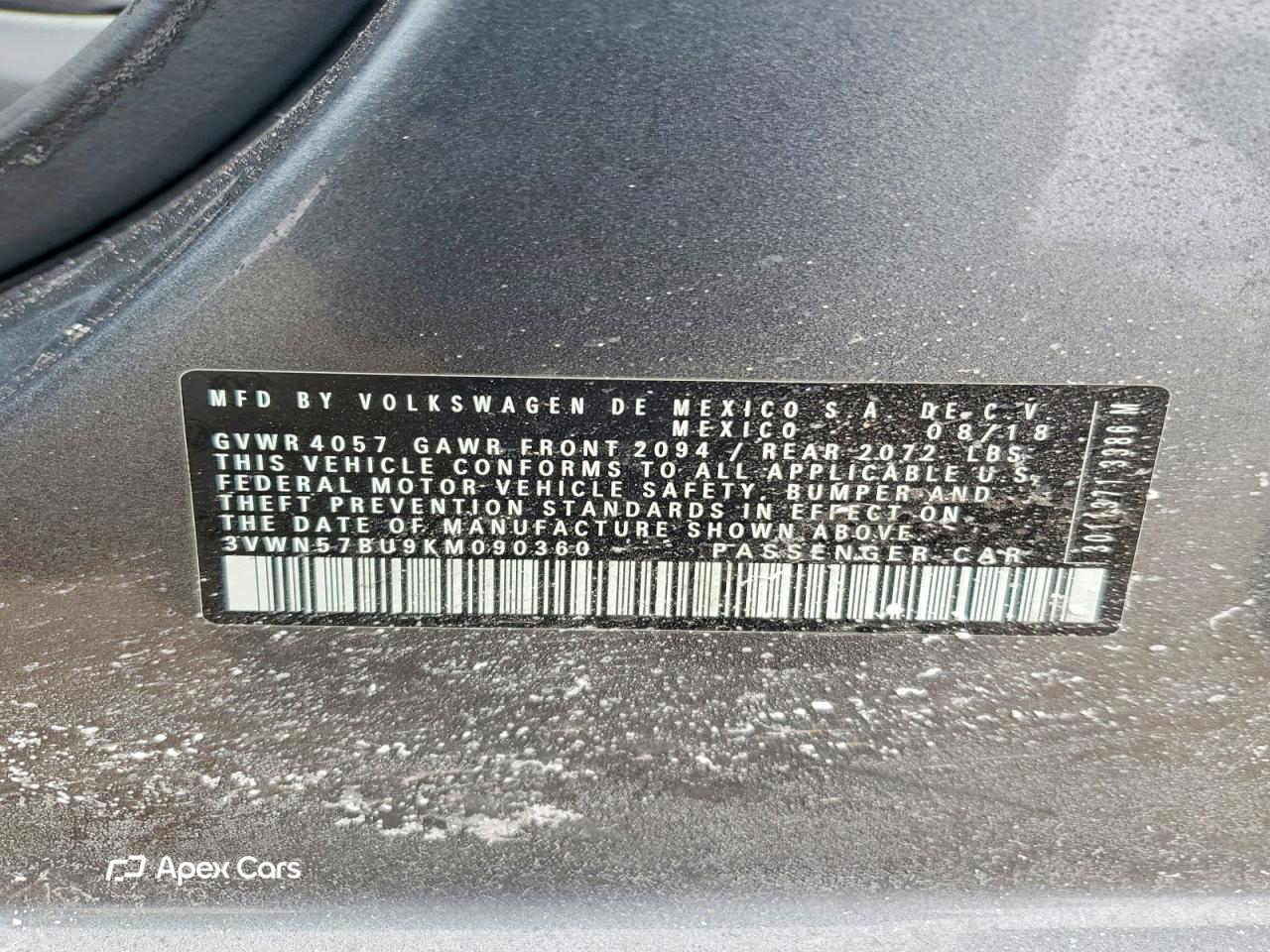 Volkswagen Jetta 2019