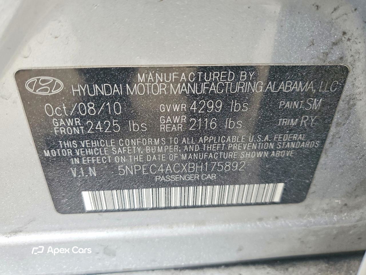 Hyundai Sonata 2011