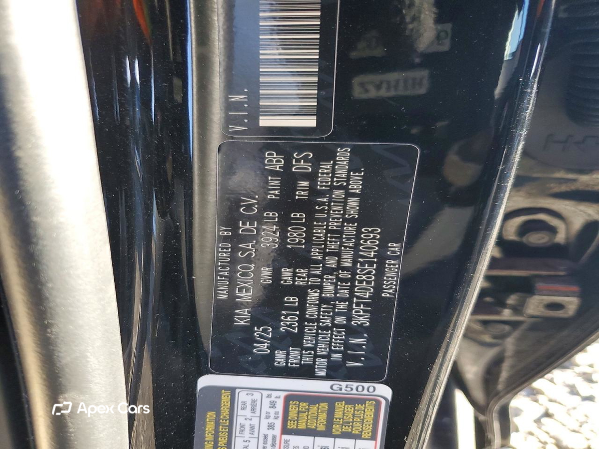 Kia K4 2025