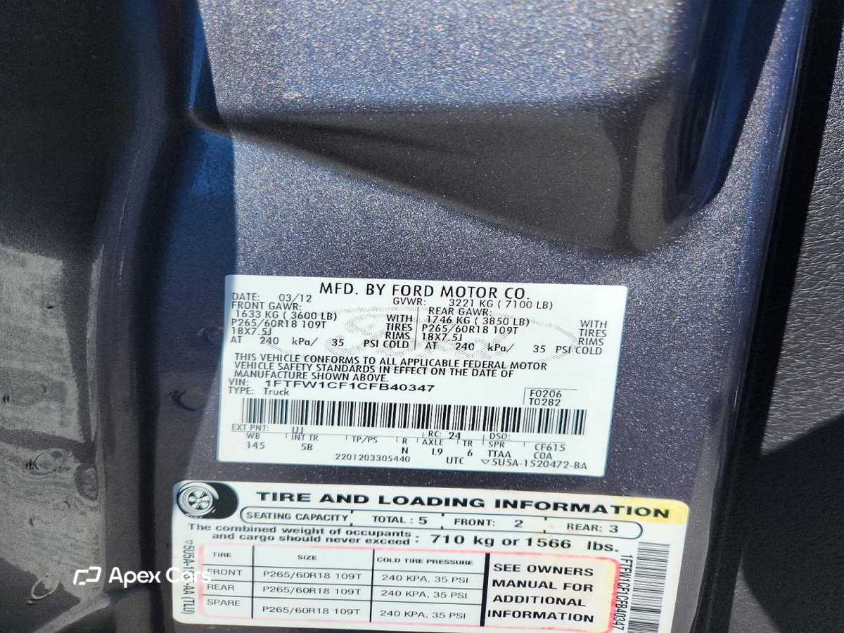 Ford F-150 2012