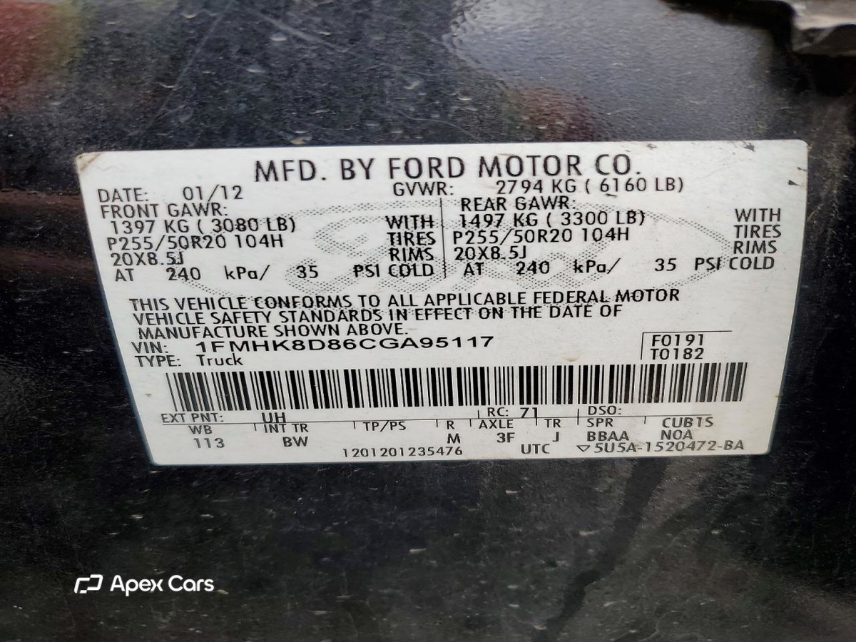 Ford Explorer 2012