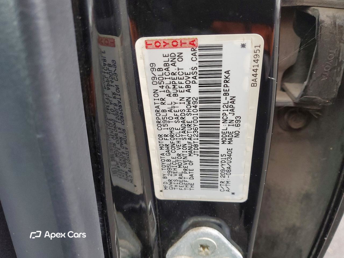 Toyota Echo 2000