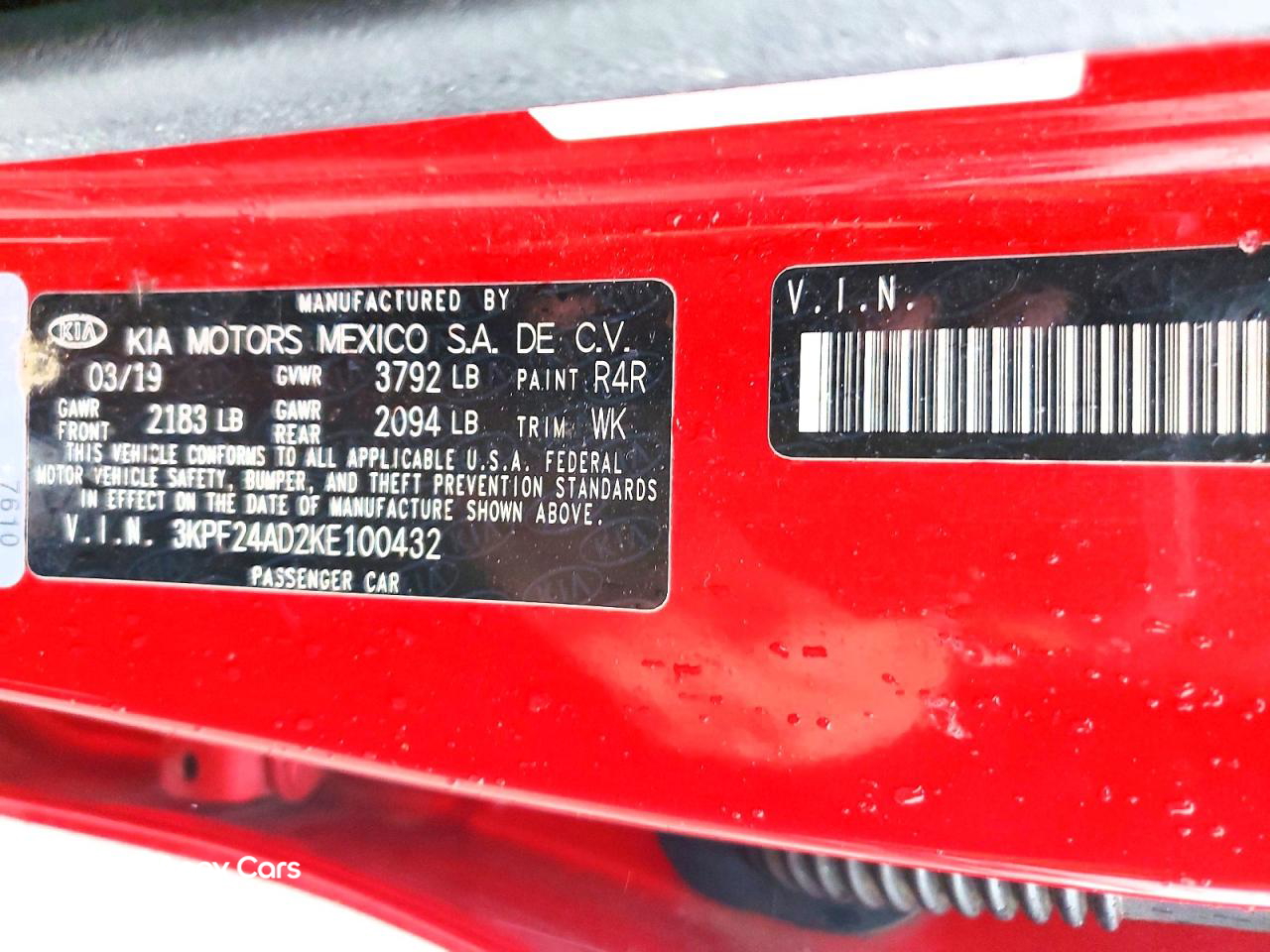 Kia Forte 2019