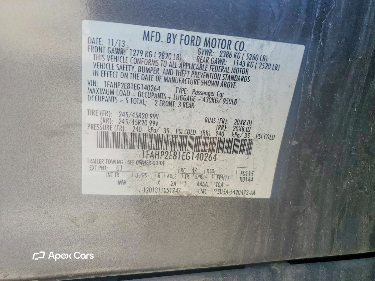 Ford Taurus 2014