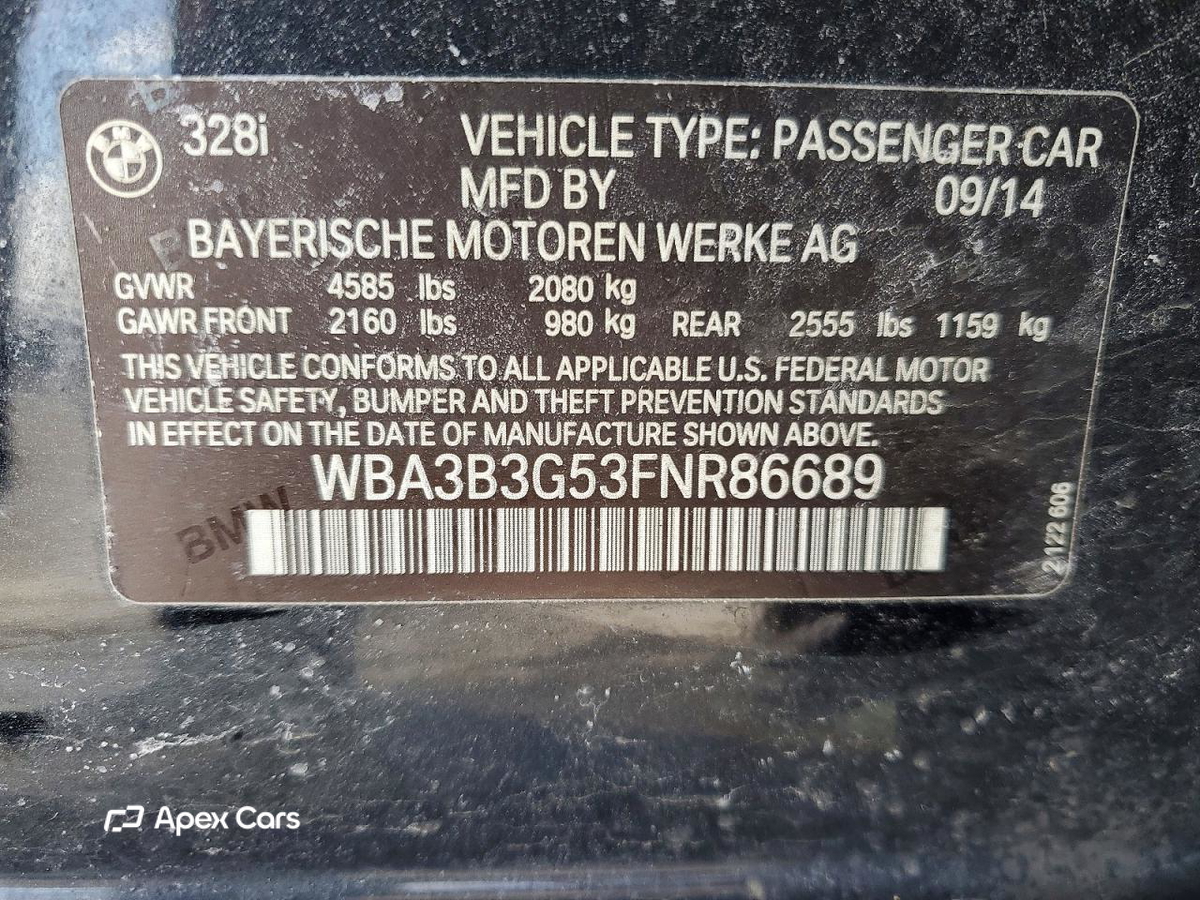 BMW Series 3 2015
