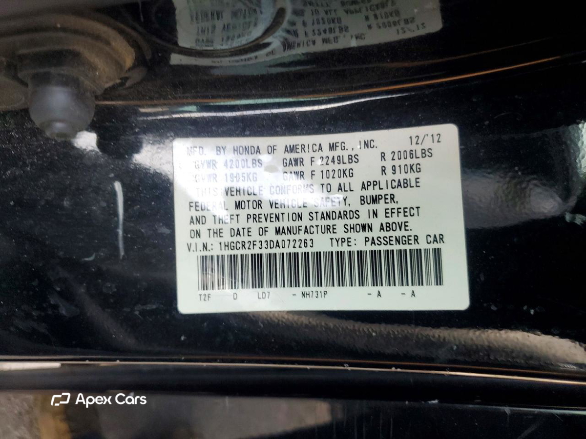 Honda Accord 2013