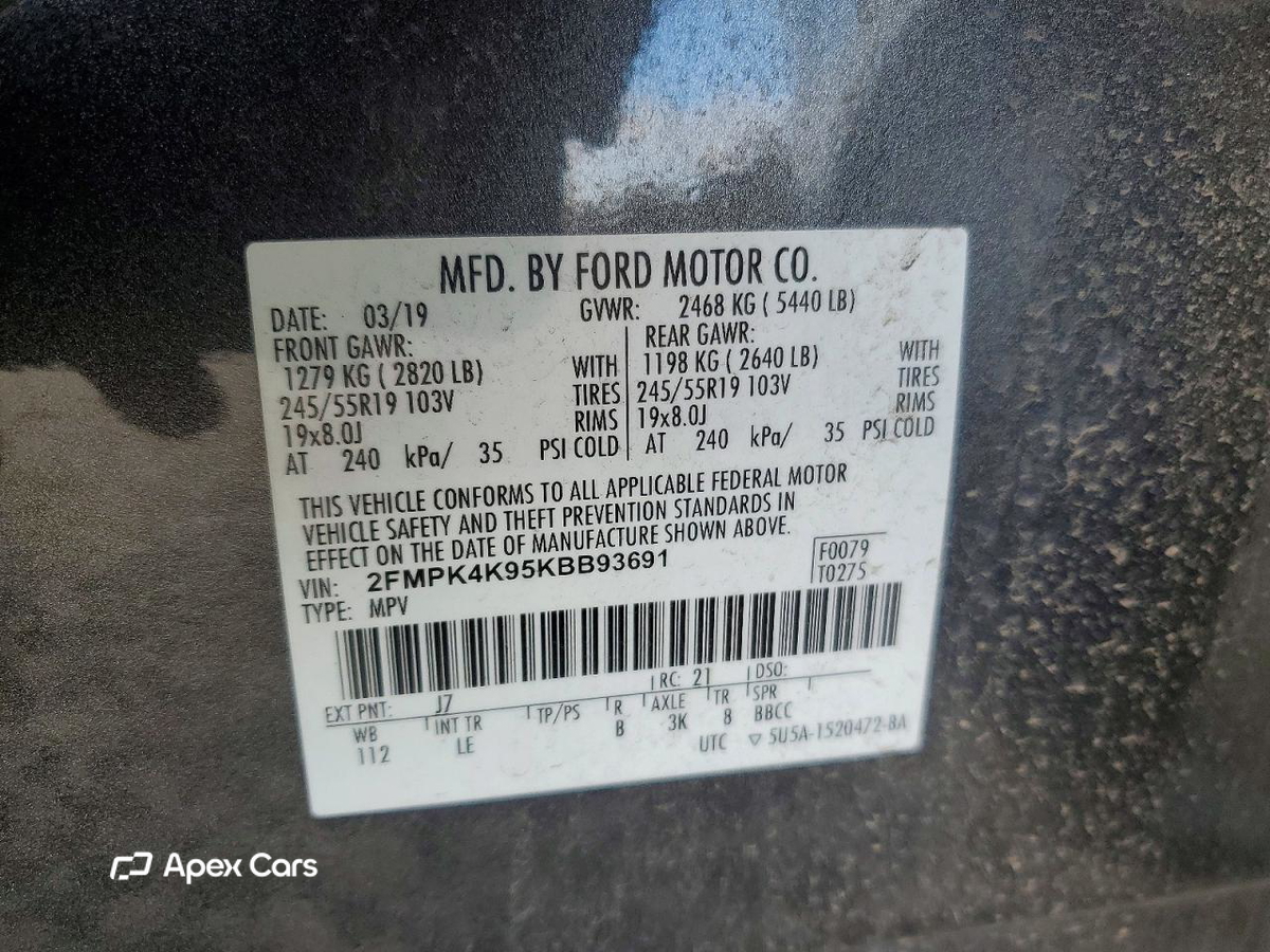 Ford Edge 2019
