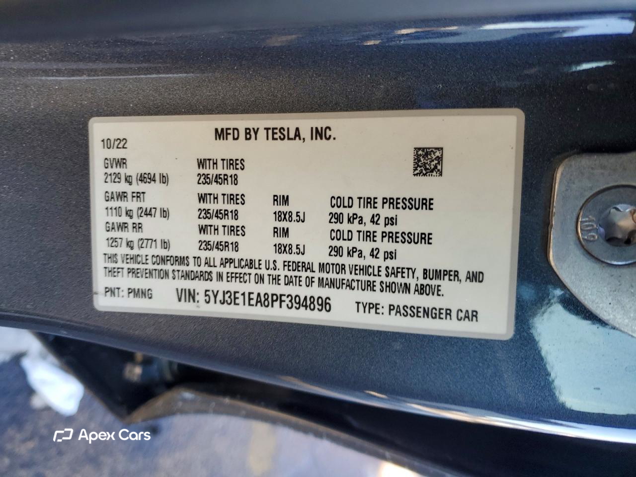 Tesla Model 3 2023