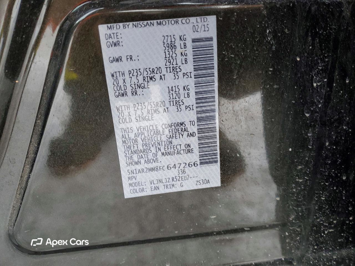 Nissan Pathfinder 2015