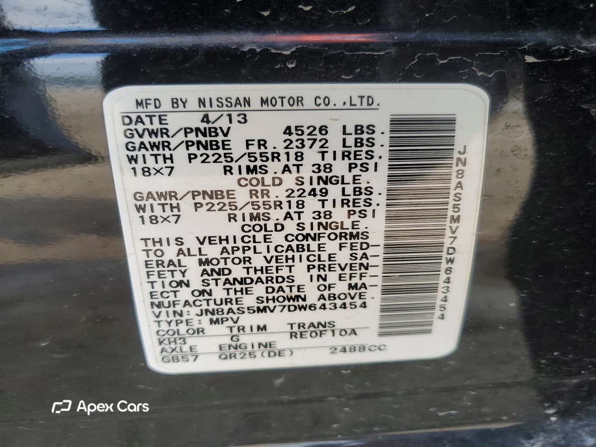 Nissan Rogue 2013