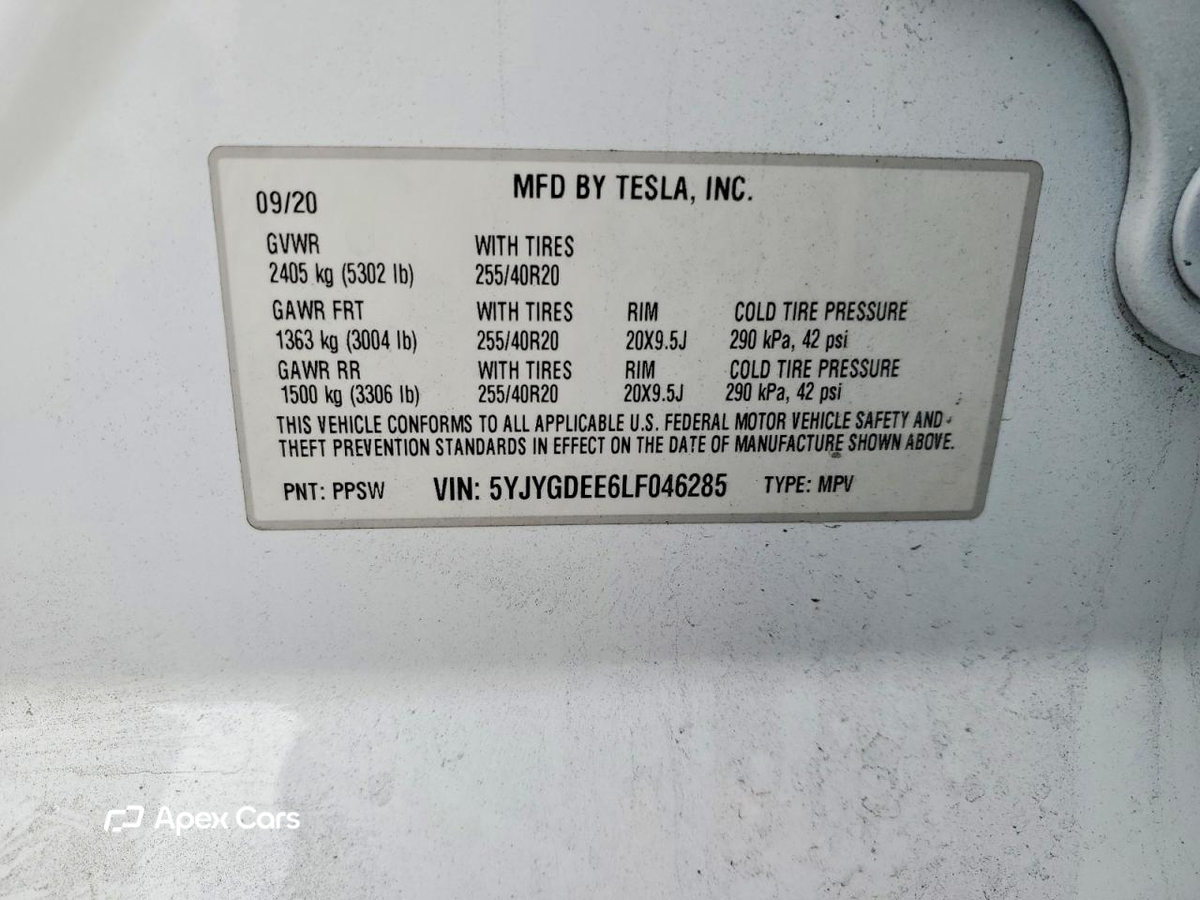 Tesla Model Y 2020