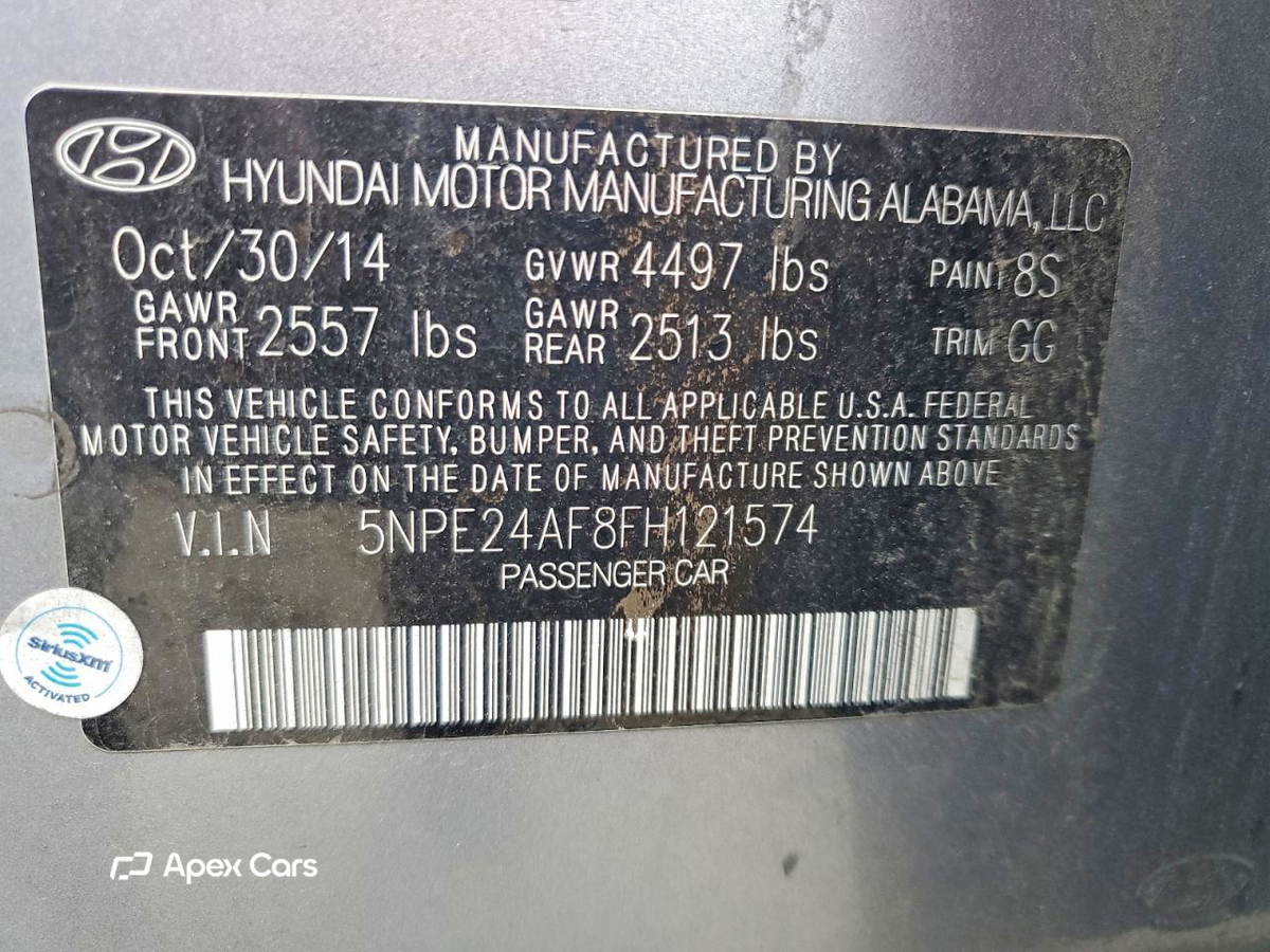 Hyundai Sonata 2015
