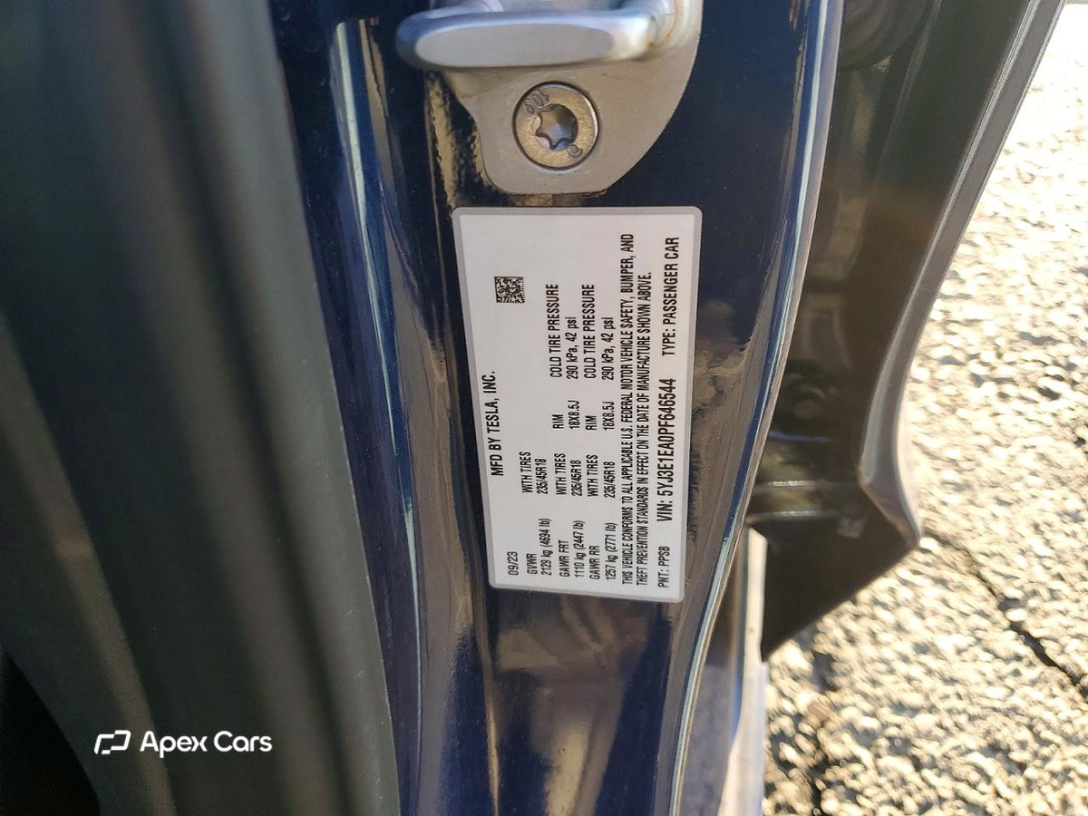 Tesla Model 3 2023