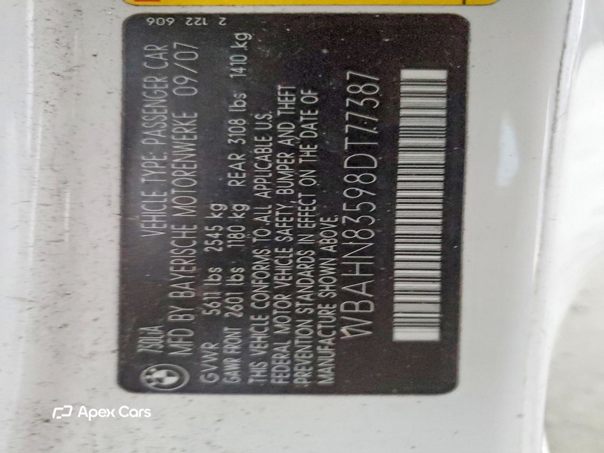 BMW Series 7 2008