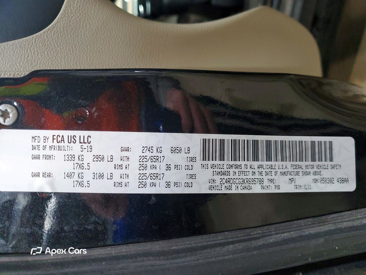 Dodge Caravan 2019