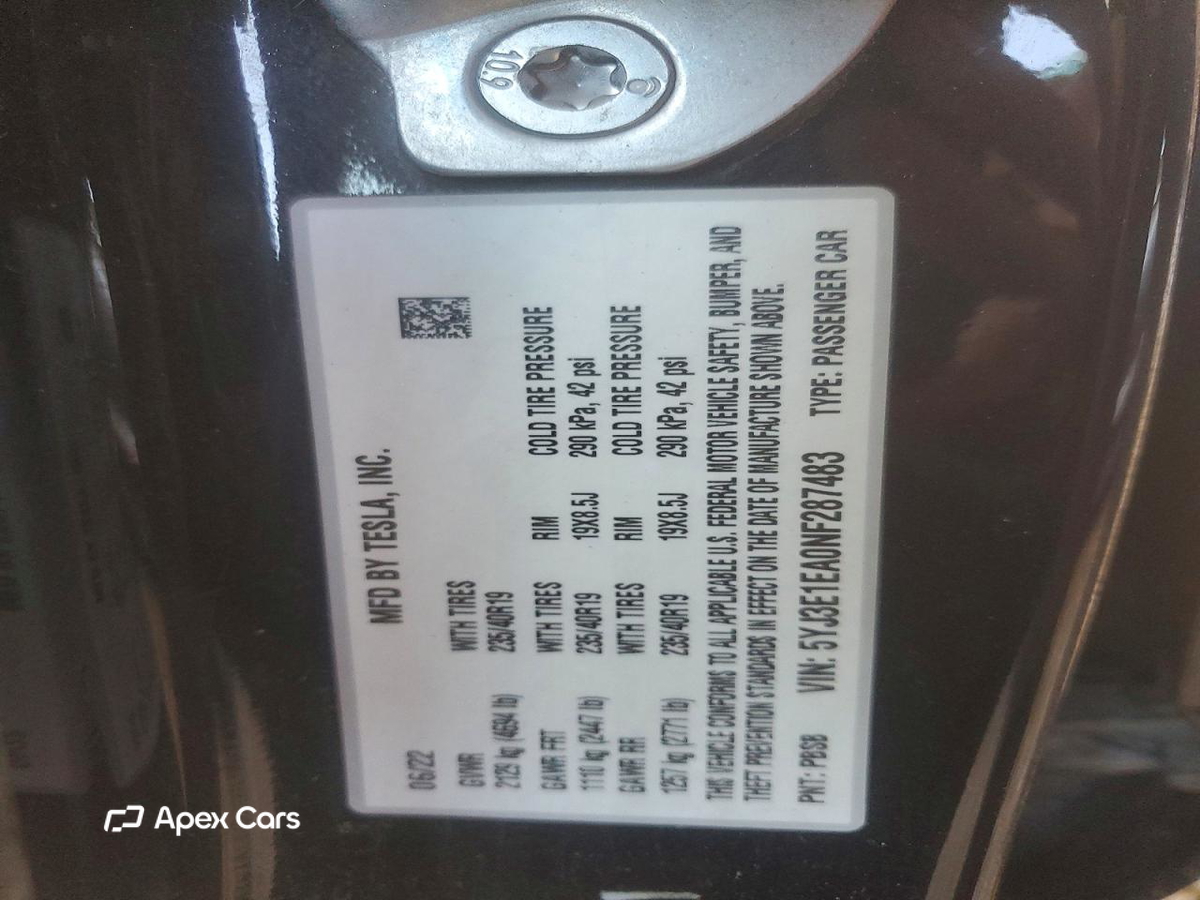 Tesla Model 3 2022