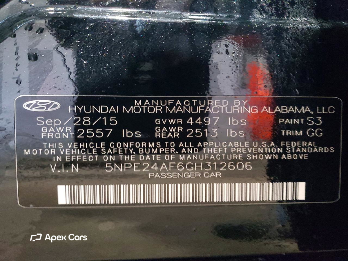 Hyundai Sonata 2016
