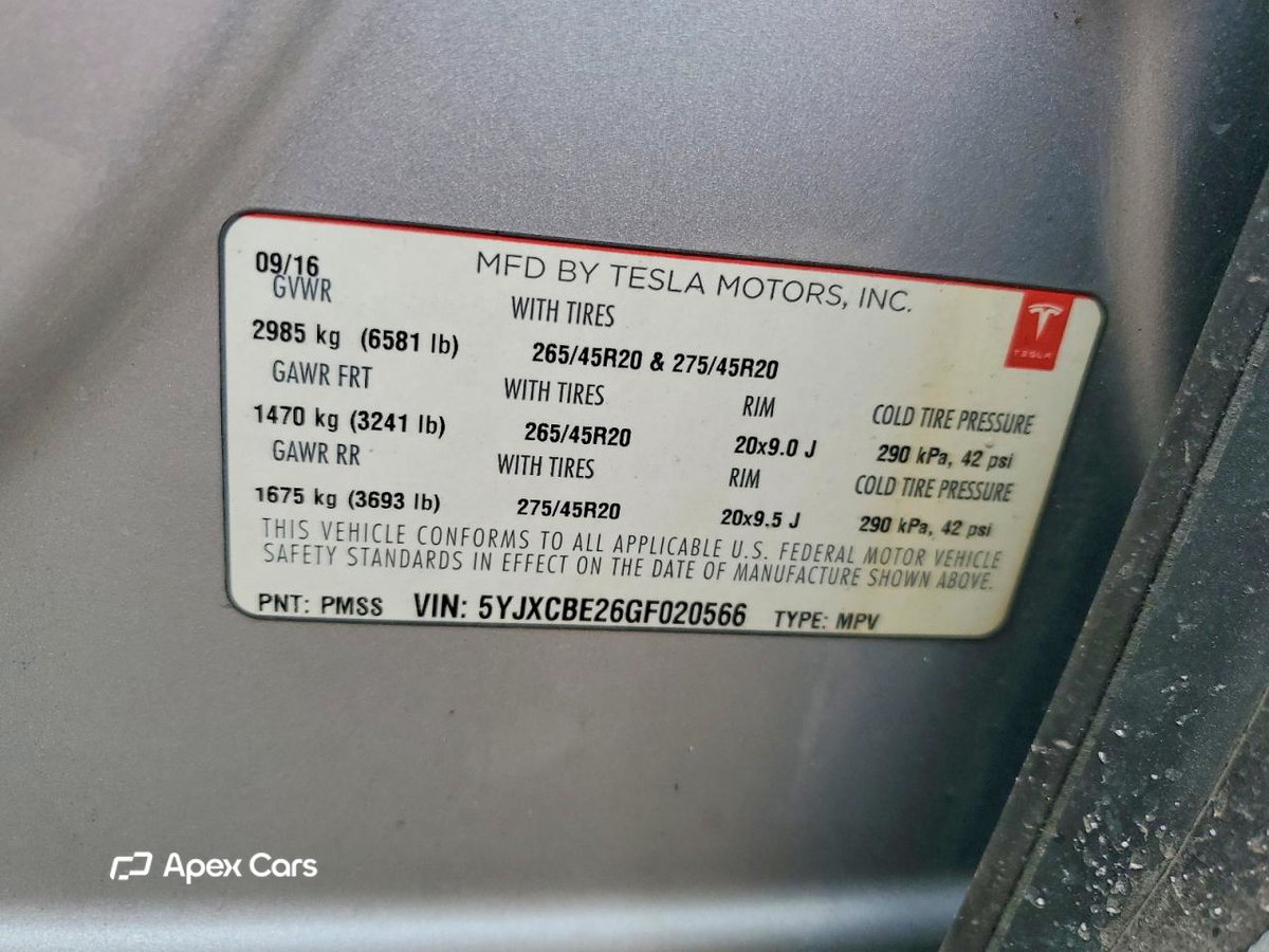 Tesla Model X 2016