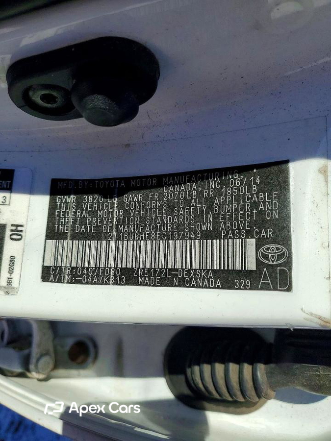 Toyota Corolla 2014