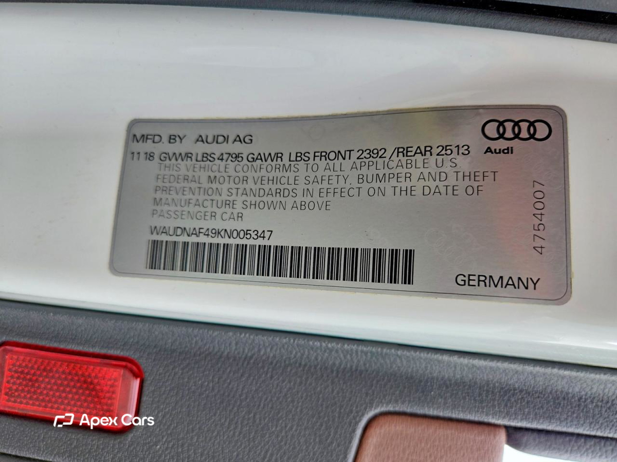 Audi A4 2019