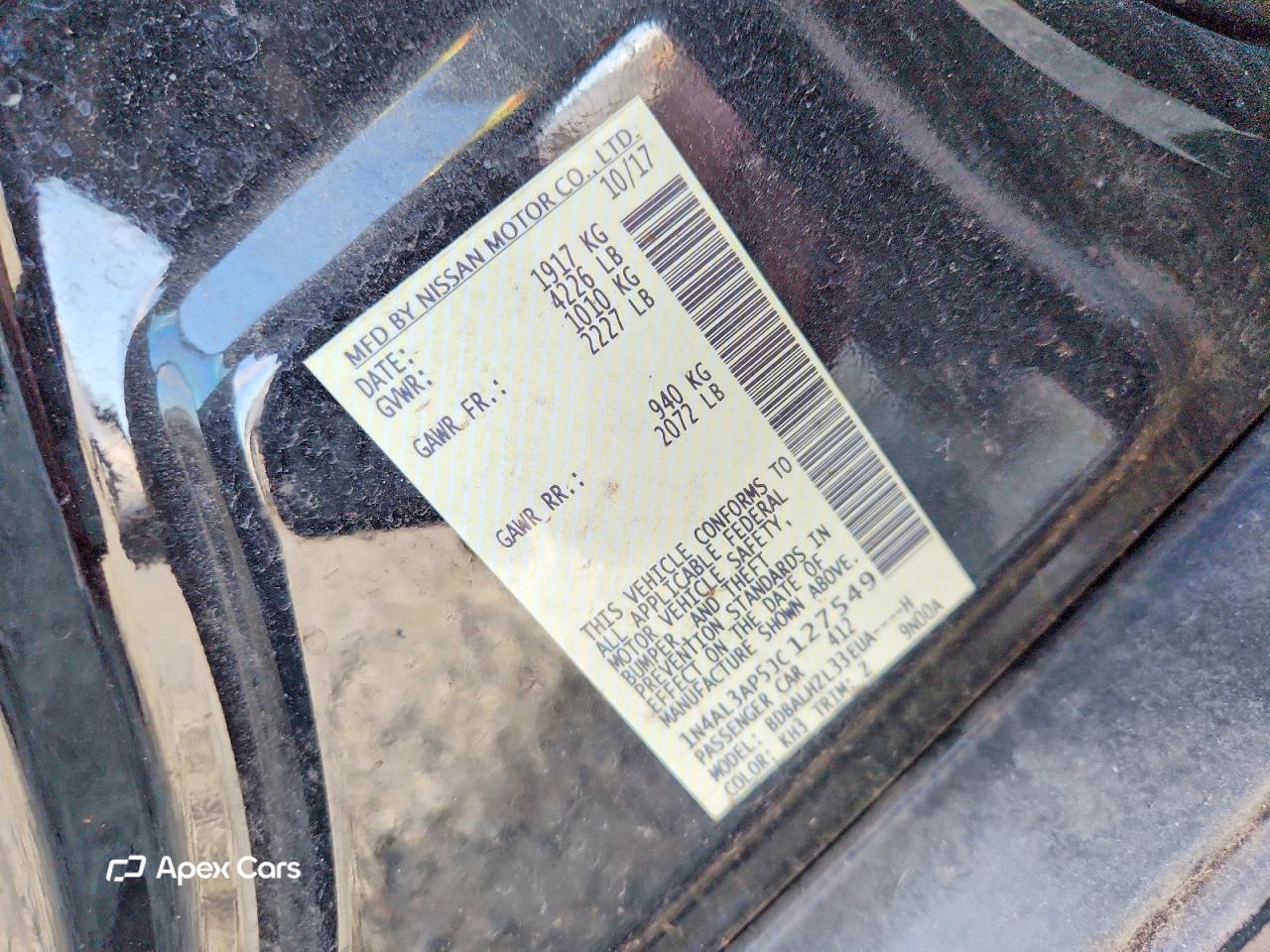 Nissan Altima 2018