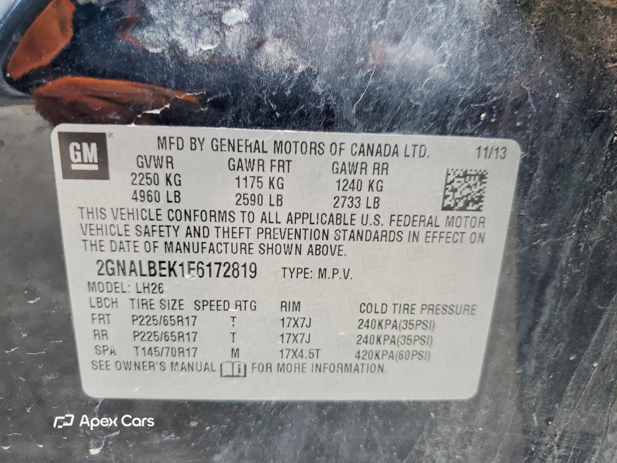 Chevrolet Equinox 2014