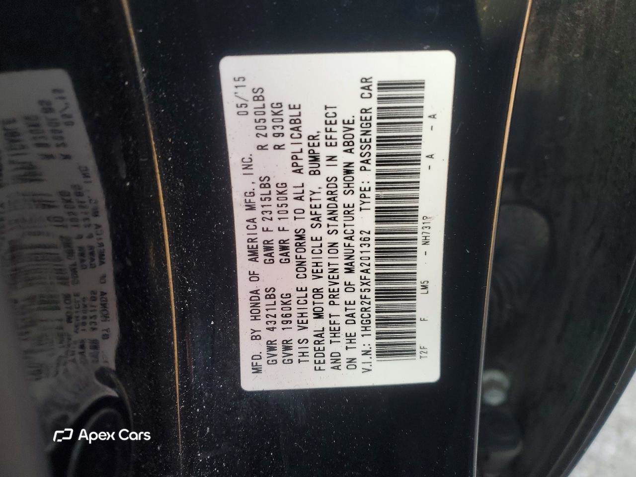 Honda Accord 2015
