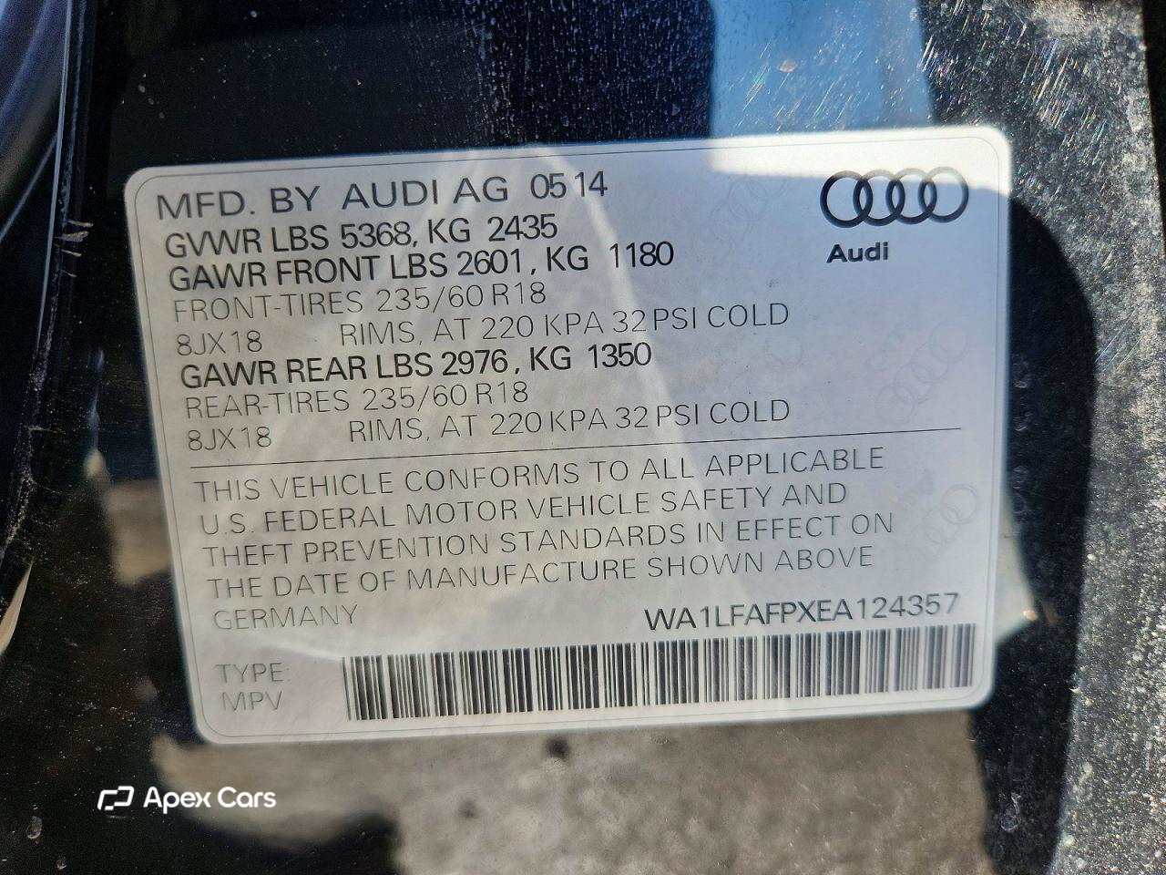 Audi Q5 2014